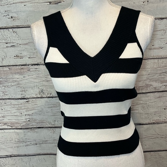 It's Our Time Tops - IT'S OUR TIME Striped Vintage Tank Top